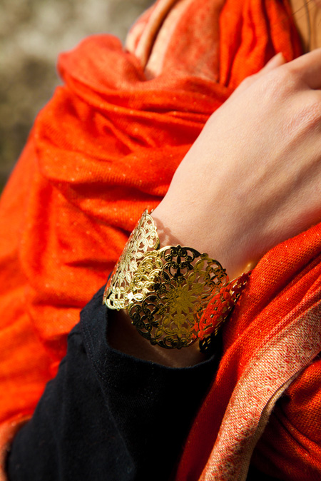 Stylishlyme Gold Cuff