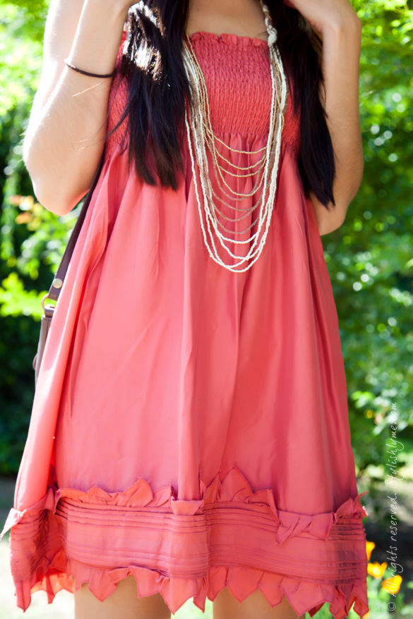 Stylishlyme Pink Dress Details Stylishlyme Pink Dress Details