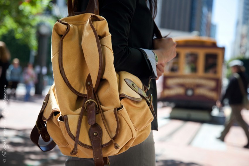 Stylishlyme Yellow Cargo Backpack Stylishlyme Yellow Cargo Backpack