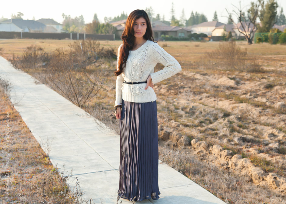 Stylishlyme long skirt