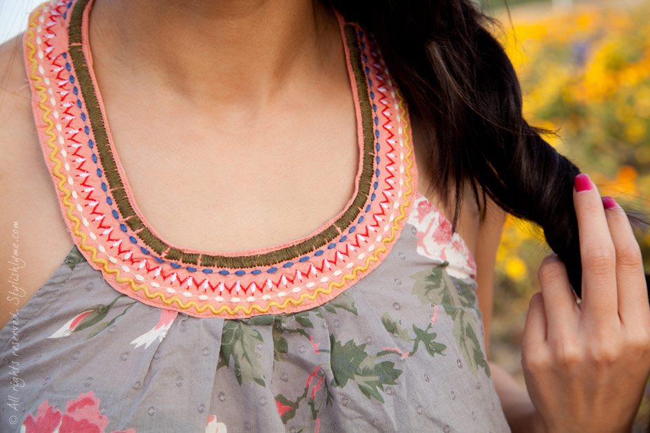 Flowered Top