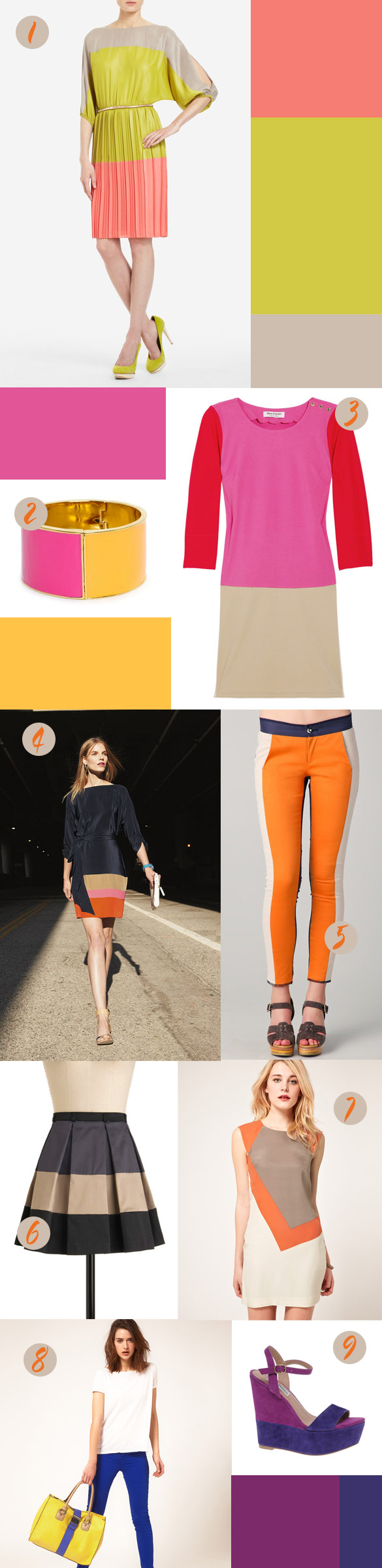 Spring Color-Blocking