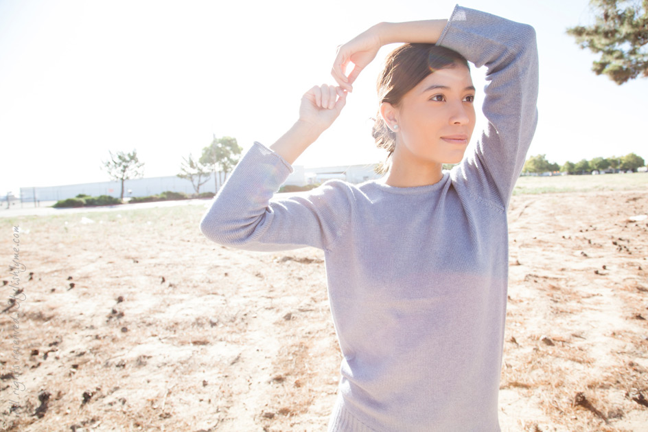 Light Blue Cashmere Sweater