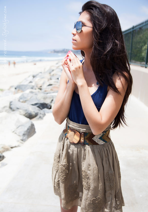 Stylishlyme- Aviators At Beach