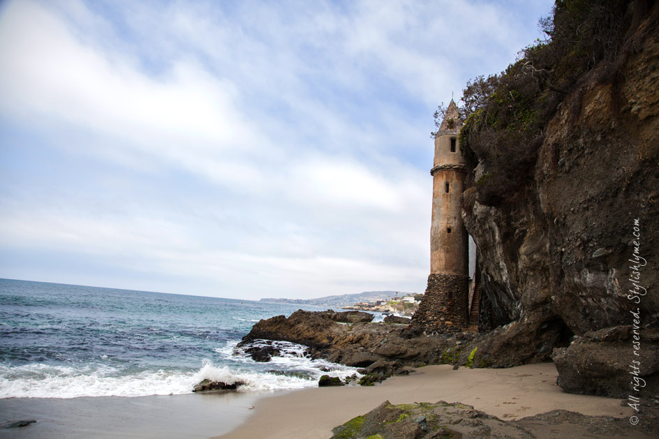 Stylishlyme- Old tower on Laguna Beach Old tower on Laguna Beach