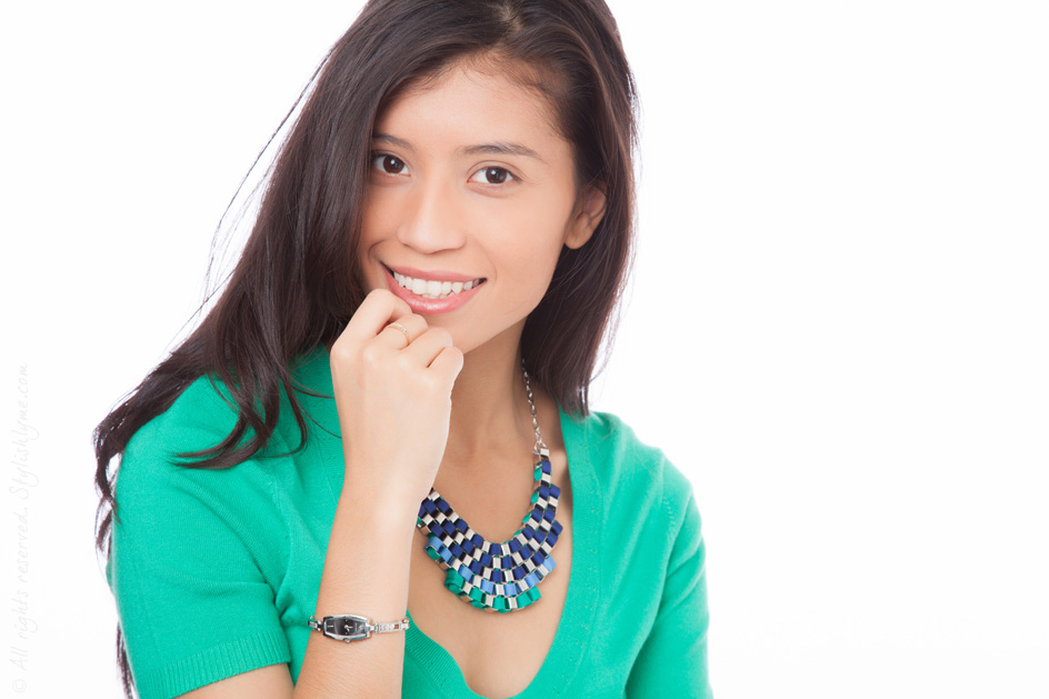 Woven Blue Necklace Woven Blue Necklace