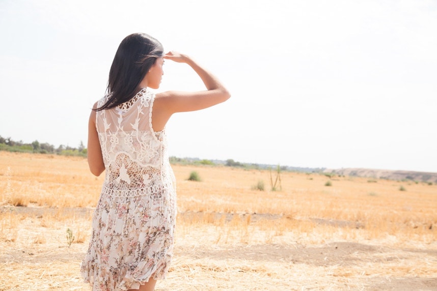 Light Floral Dress
