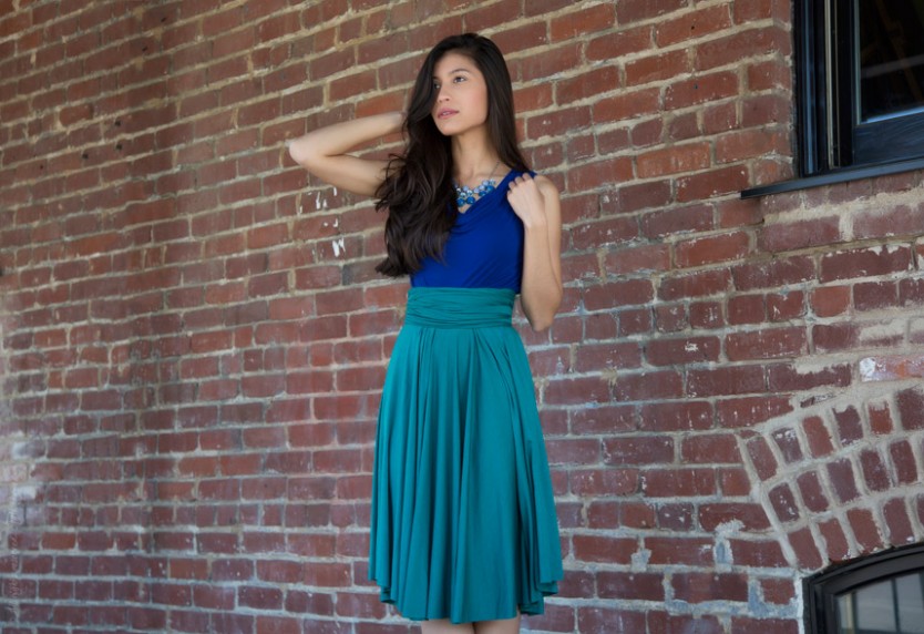 Bright Blue Green Outfit Stylishlyme - Bright Blue Green Outfit