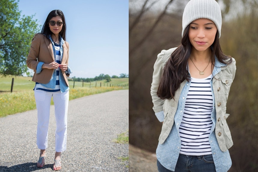 Chambray-Outfits Chambray-Outfits