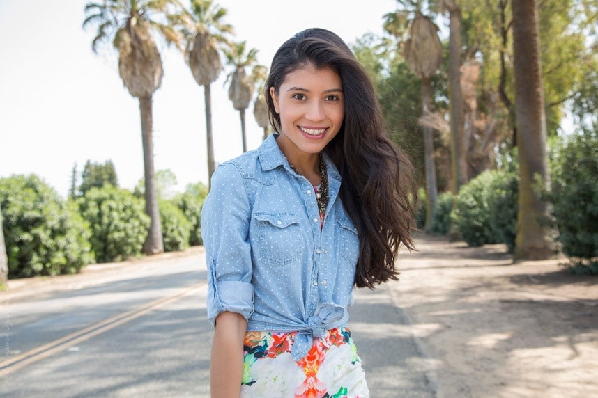 Chambray Over Dress