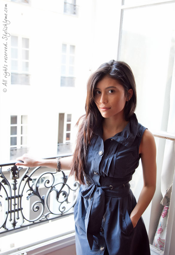 Stylishlyme Classic Blue Dress Stylishlyme Classic Blue Dress