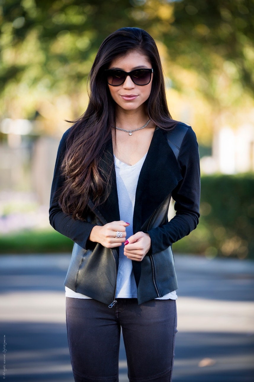Black Leather Jacket Outfit Ideas Tumblr
