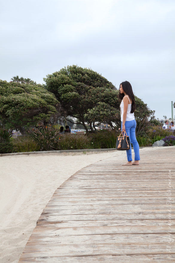 Beach Wooden Sidewalk