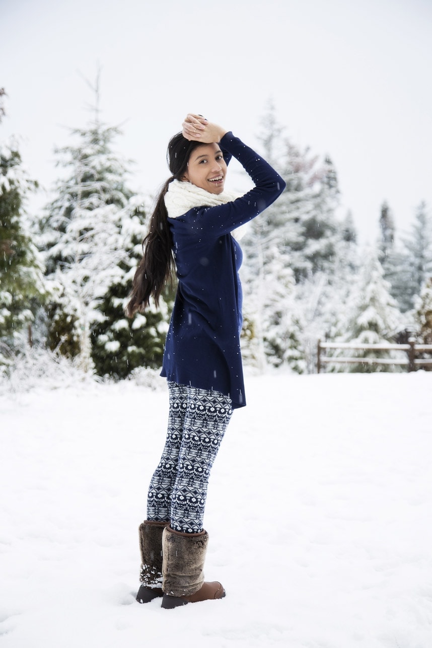 Stylishlyme - Cute Cozy Snow Outfit