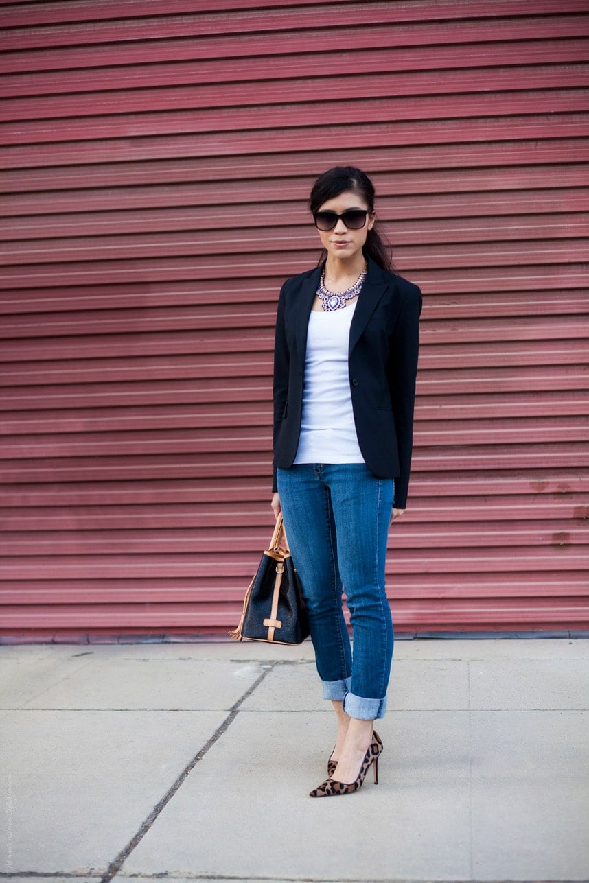 Stylishlyme - Jeans Blazer Outfit