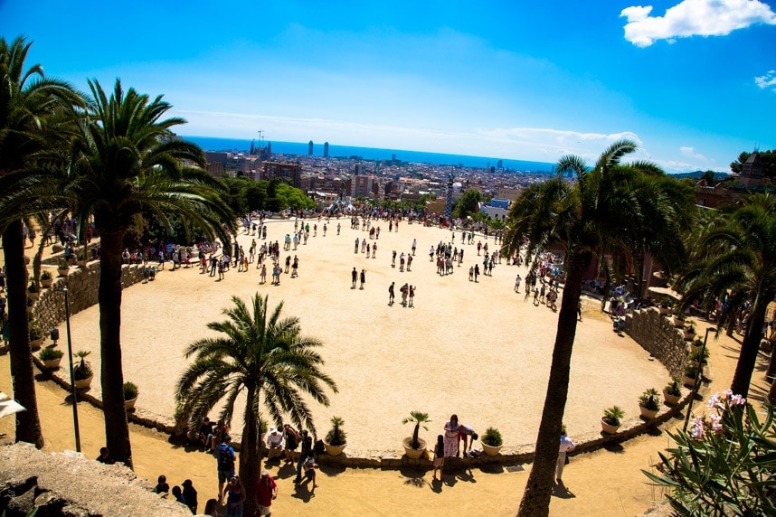 Barcelona Park Guell 