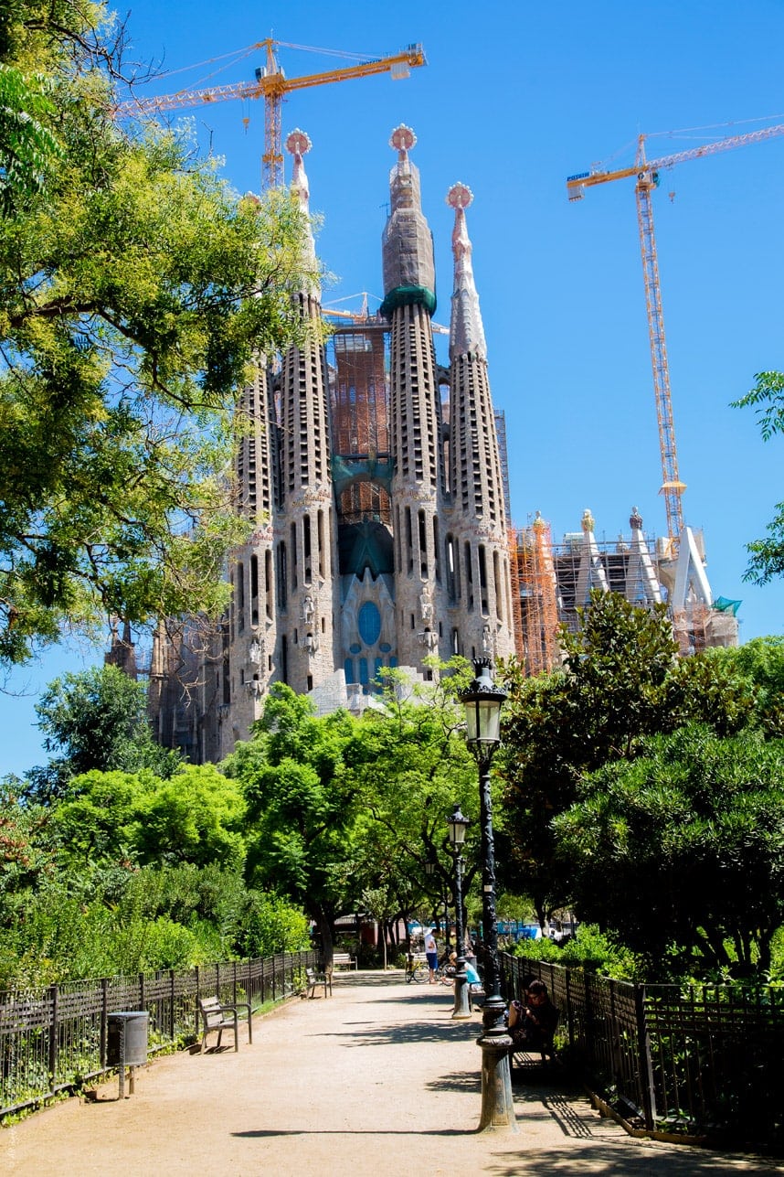 La Sagrada Familia Park - Barcelona