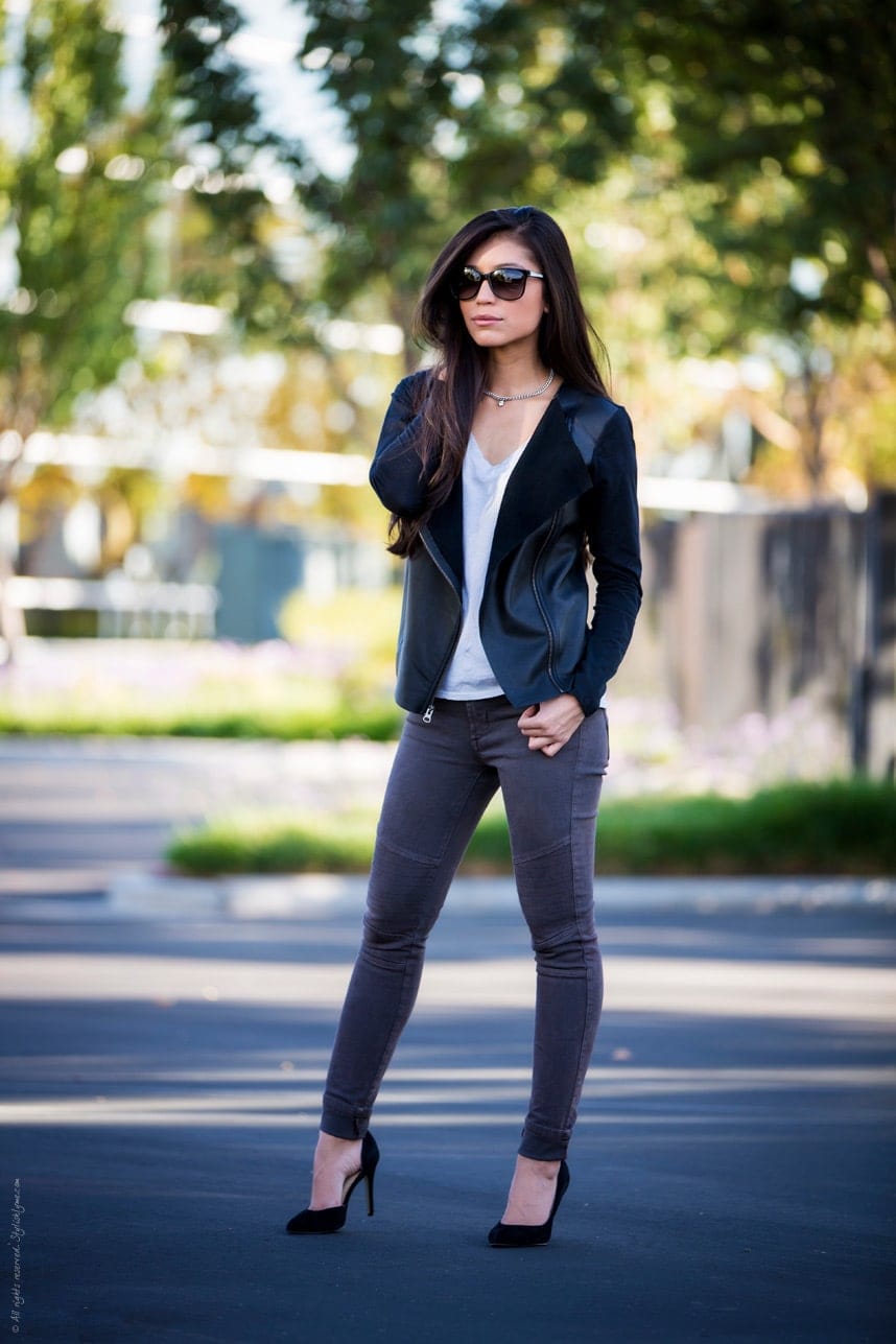 Outfit: Biker Chic