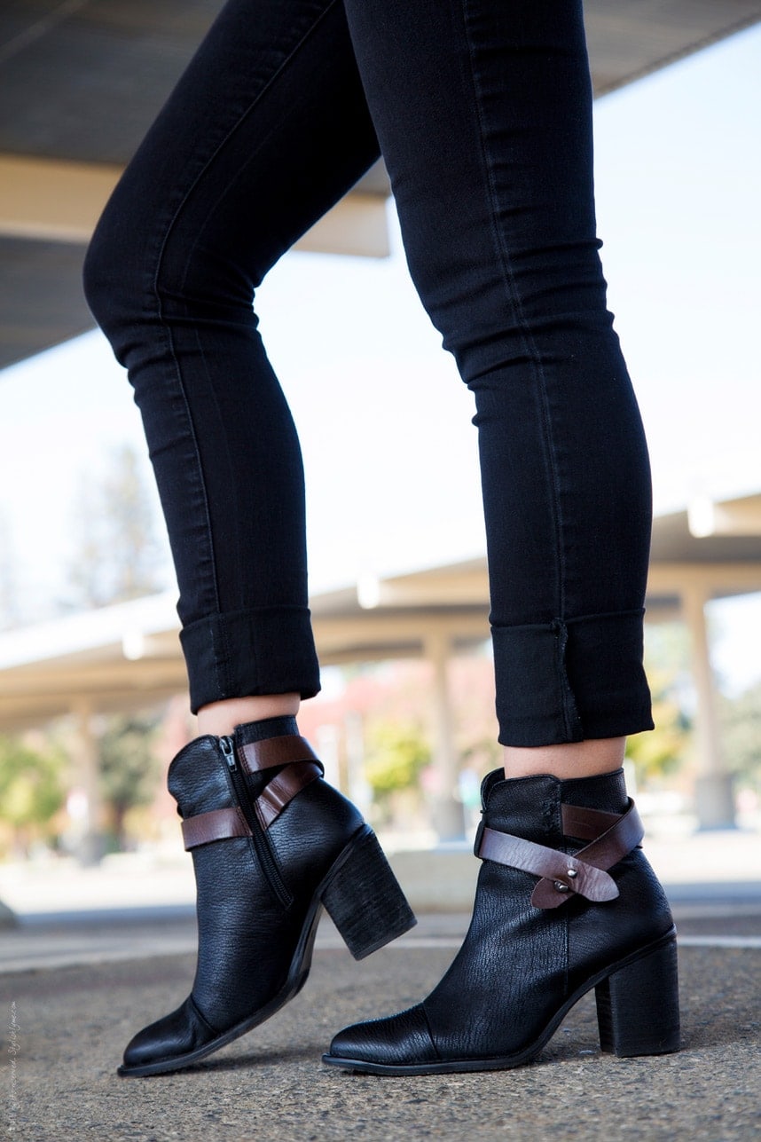 Essential Black Ankle Boots - Stylishlyme
