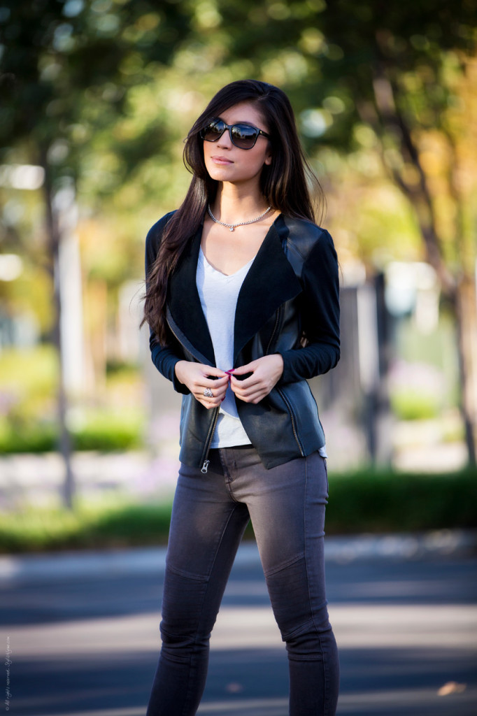 Outfit: Biker Chic