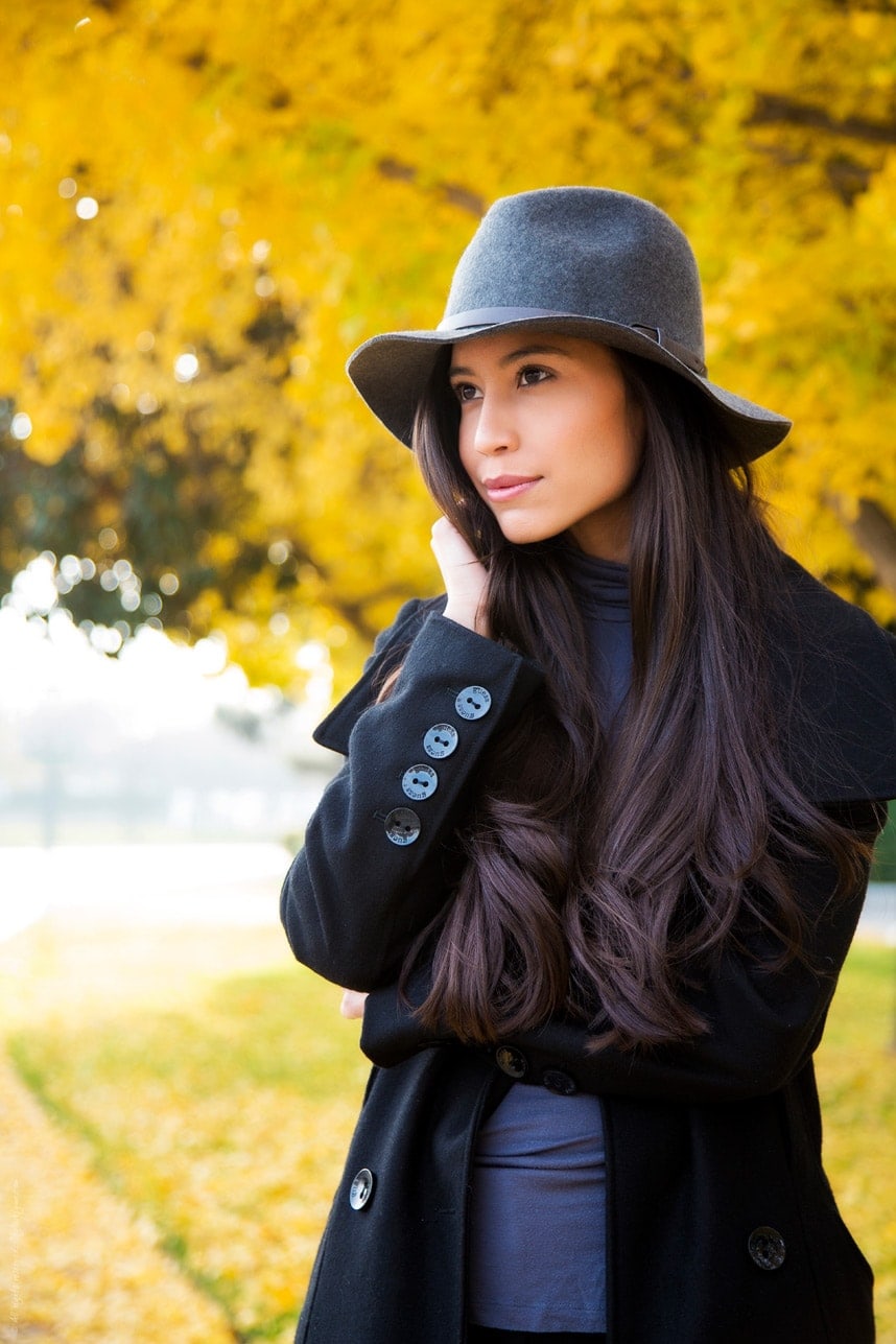 Gorgeous Wool Hat Fall Outfit - Stylishlyme