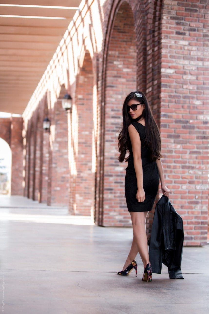Beautiful Black Lace Dress - Stylishlyme