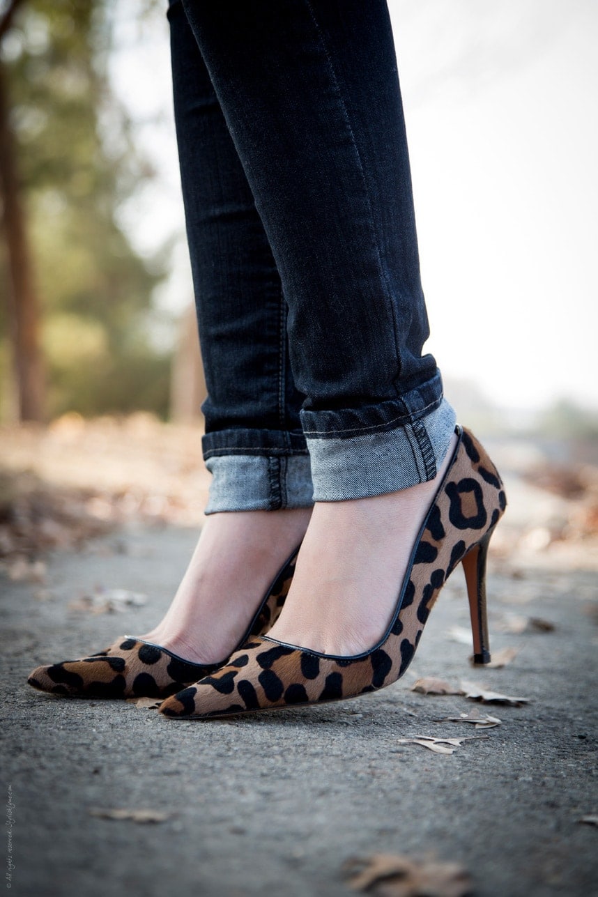 leopard print heels - Stylishlyme