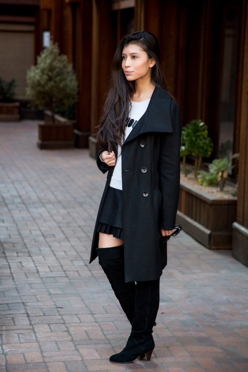 Thigh High Boots Outfit - Stylishlyme
