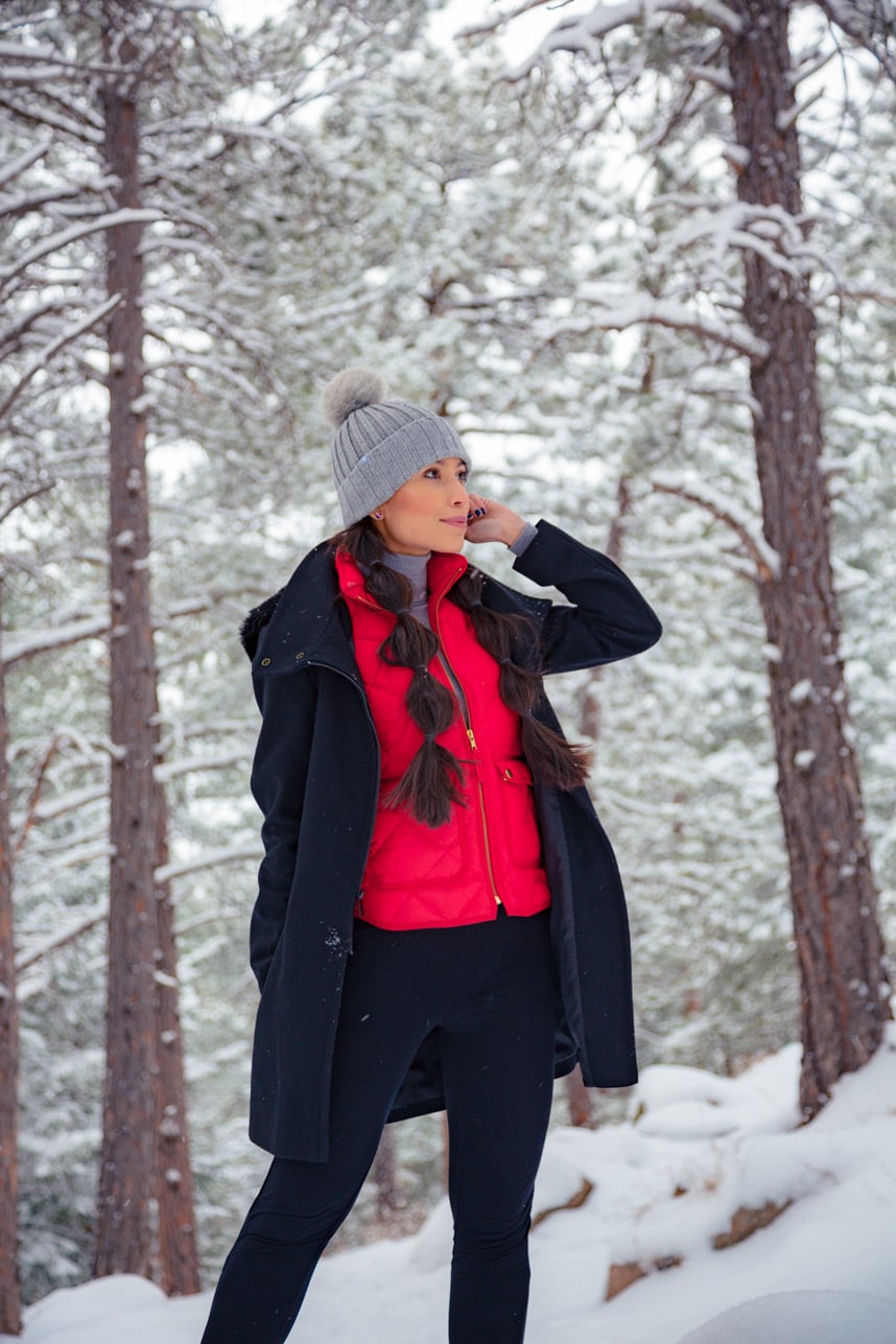 Cute beanies for women to wear in the snow