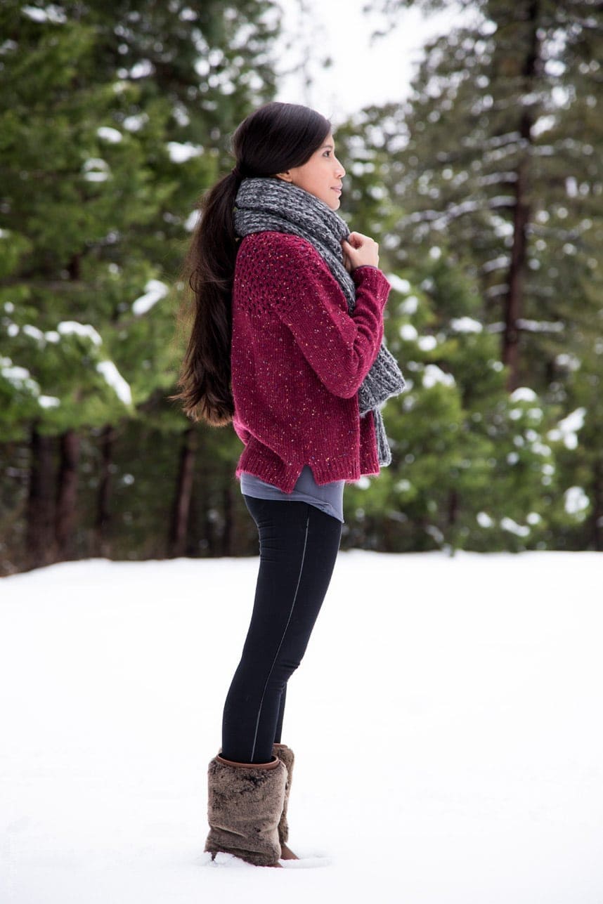 what to wear to the snow - stylishlyme.com