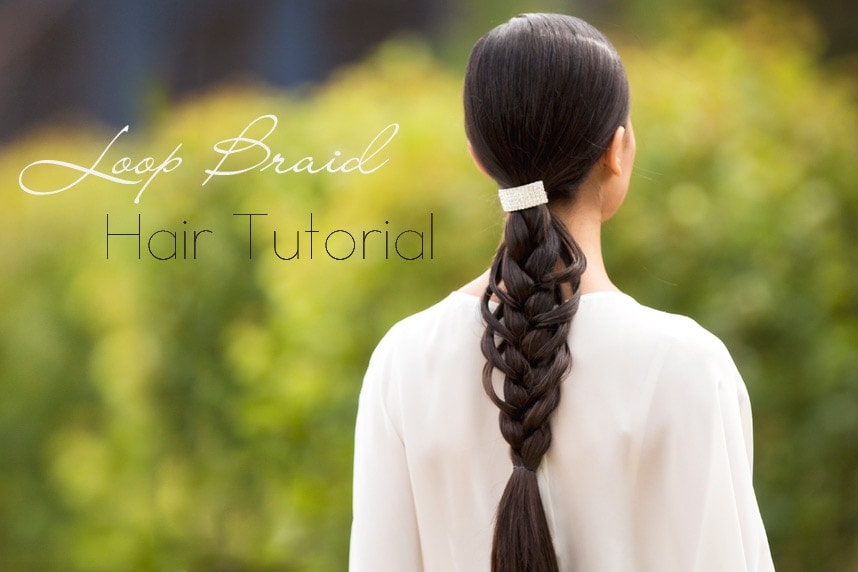 Loop Braid Hair Tutorial - Luxy® Hair