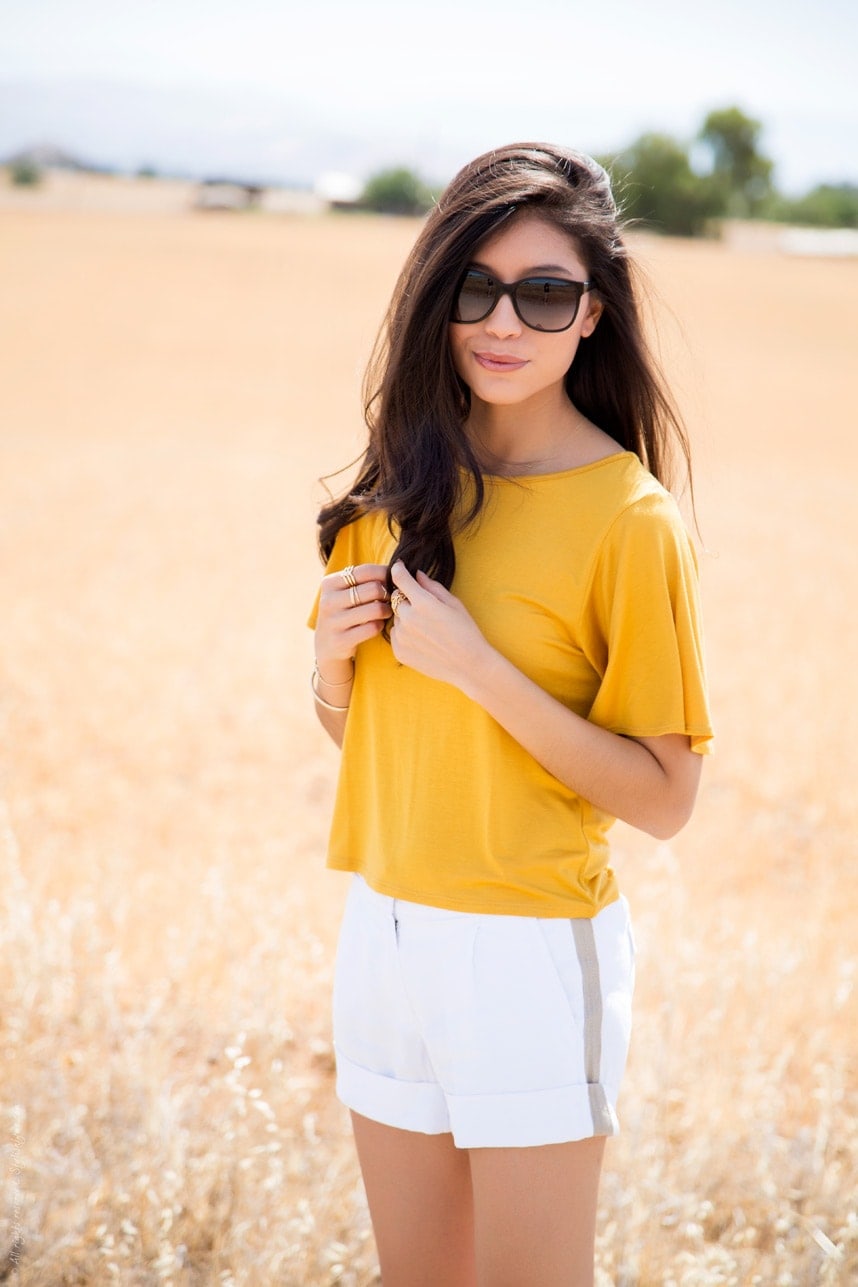 How to wear mustard yellow this summer- stylishlyme.com