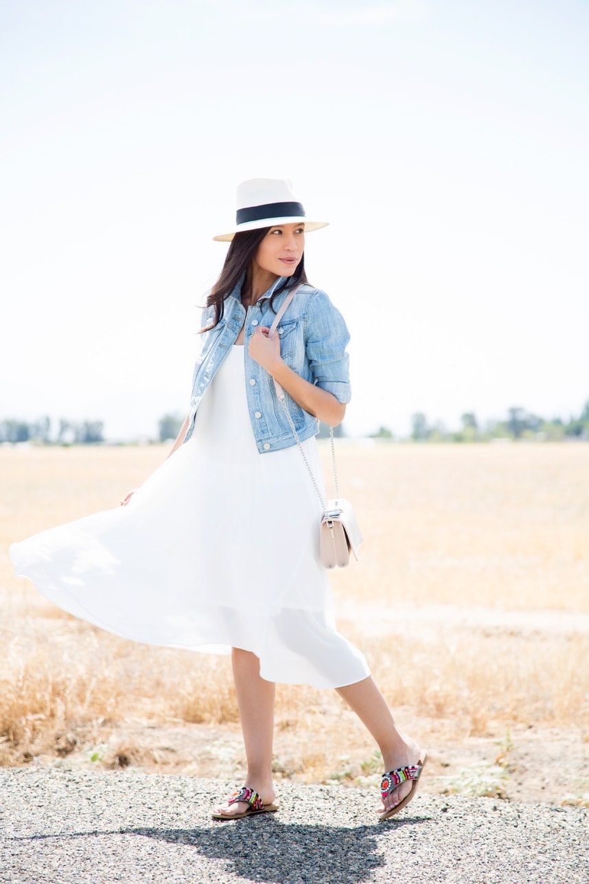 How to wear a panama hat this summer - stylishlyme.com
