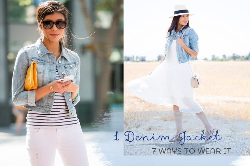 7 Ways to Wear A Denim Jacket