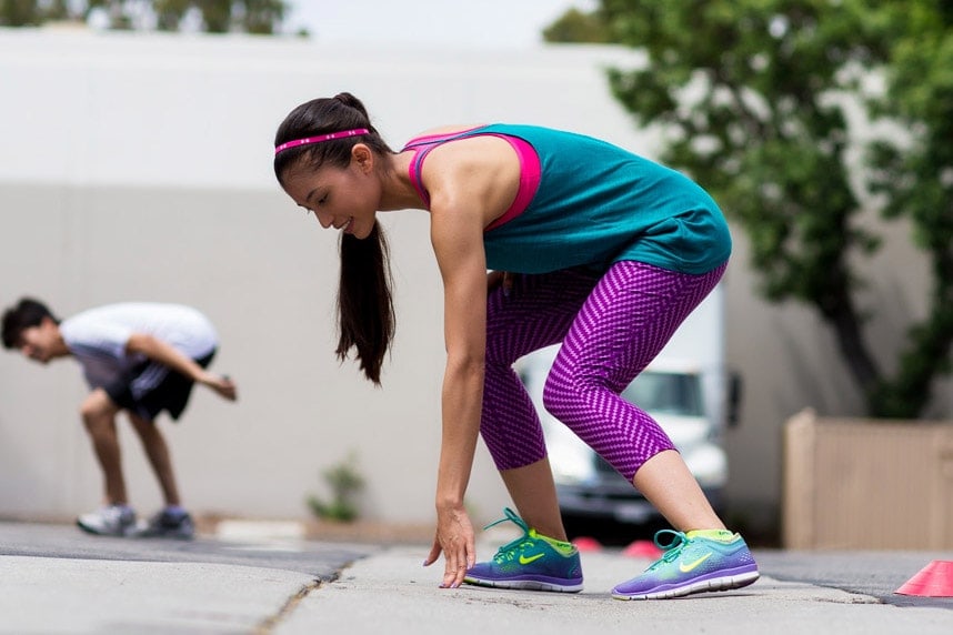 A womens summer crossfit workout