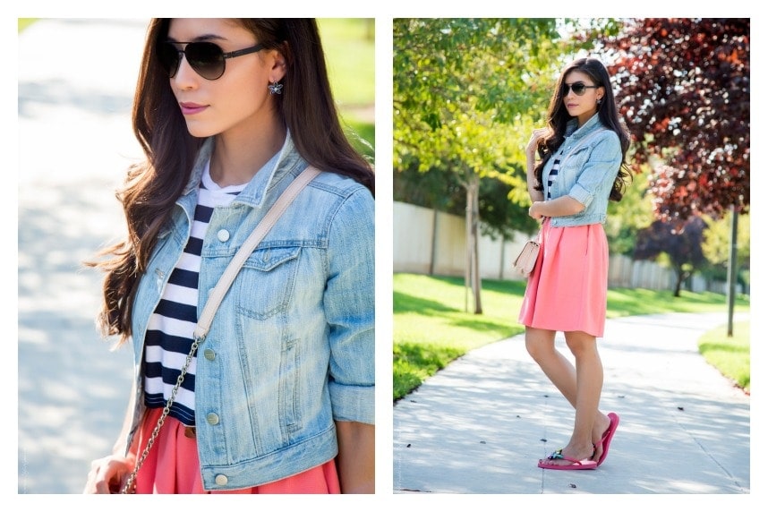 Blue and Pink Summer Outfit - Stylishlyme - Visit Stylishlyme.com for more outfit inspiration and style tips