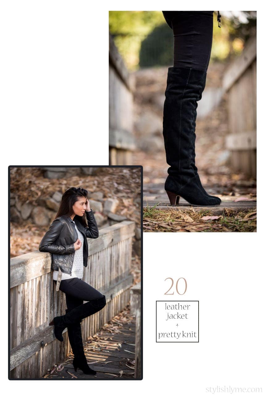 20 Stylish Ways to Wear Boots - Visit Stylishlyme.com for more outfit inspiration and style tips