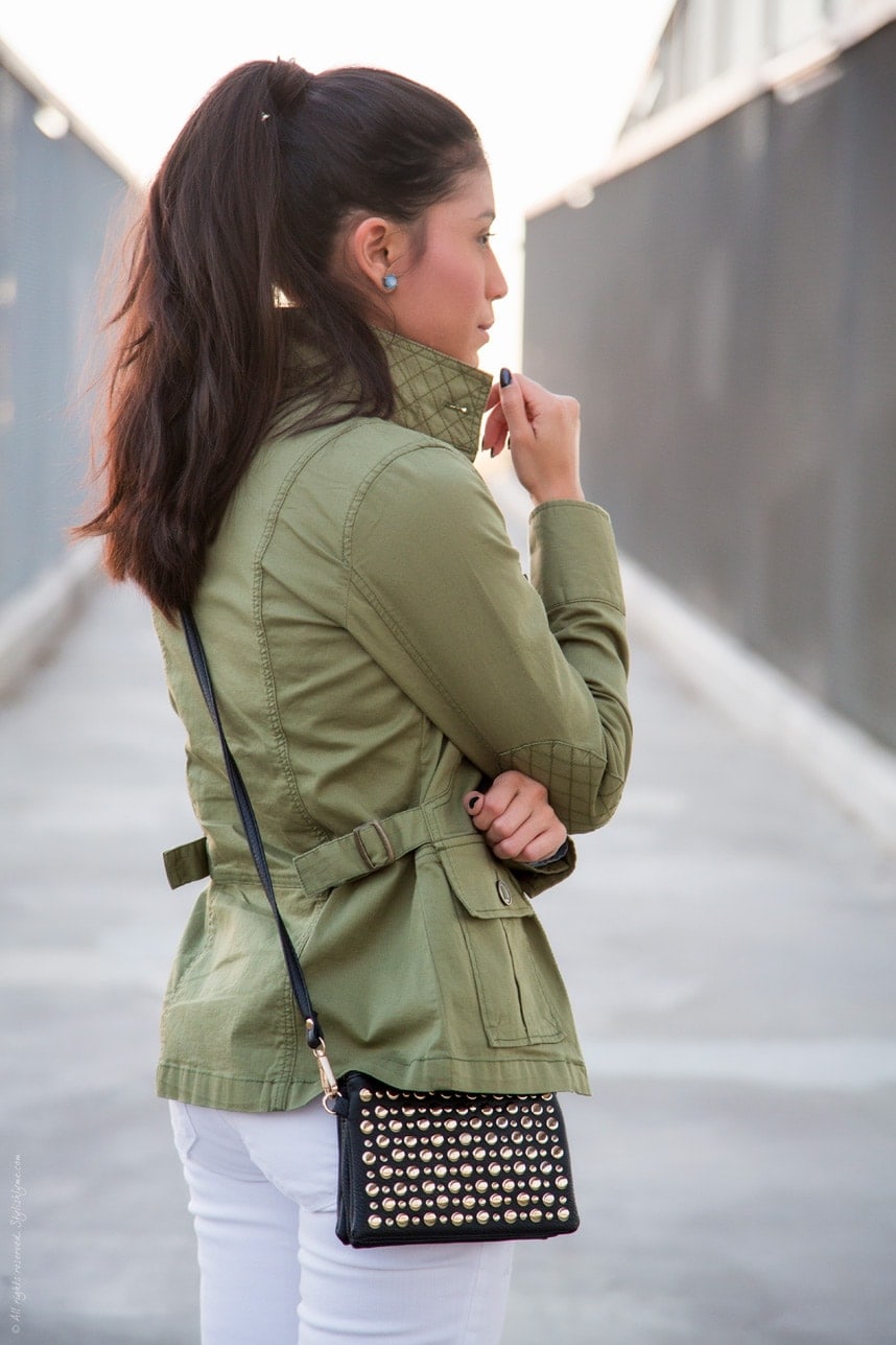 Military Jacket fall outfit - Visit Stylishlyme.com for more outfit inspiration and style tips