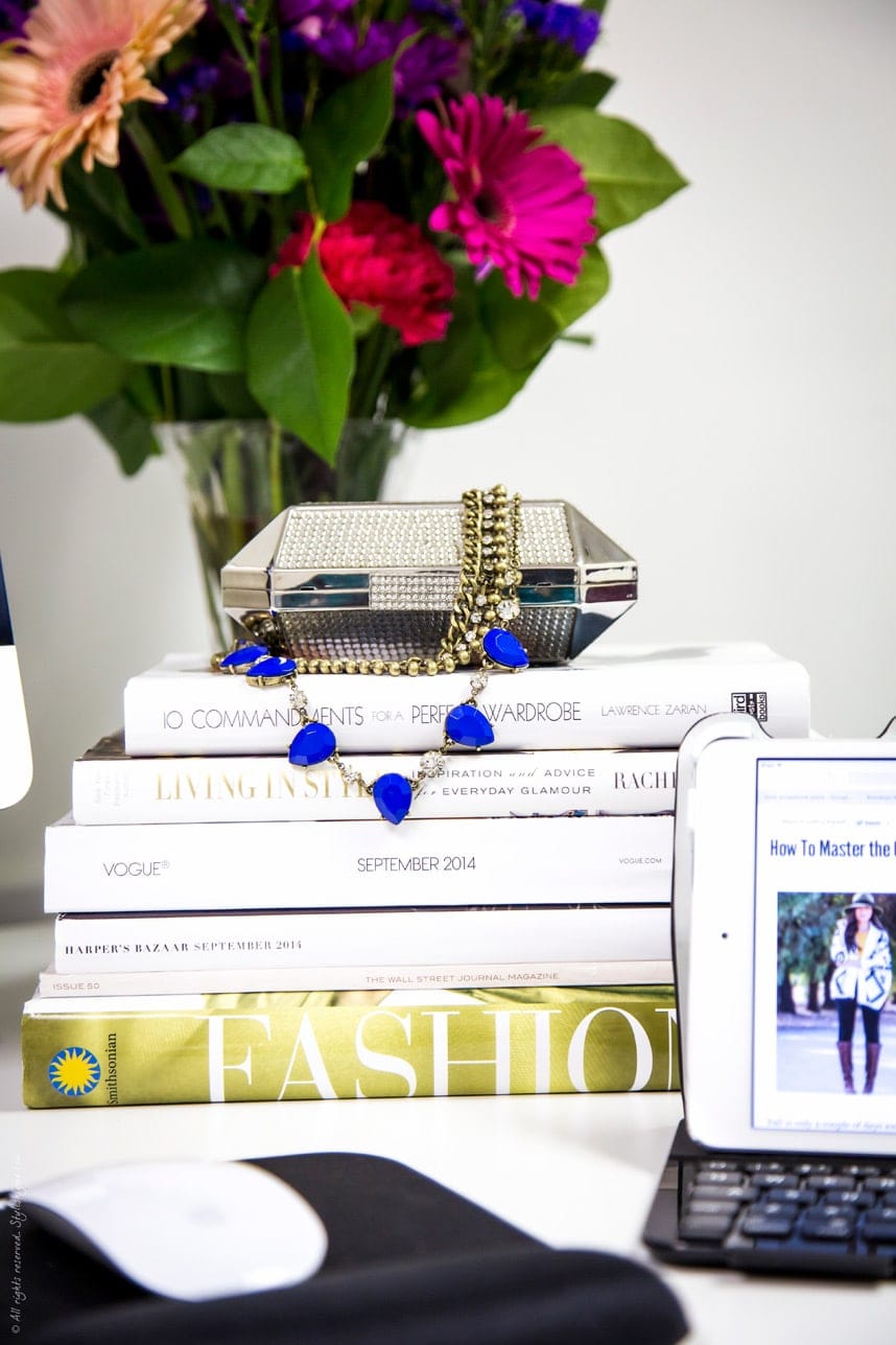 Stylish desk details - Visit Stylishlyme.com for more outfit inspiration and style tips