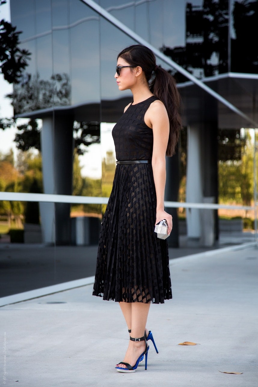 Fashion Dresses Midi Dresses COS Midi Dress black casual look 