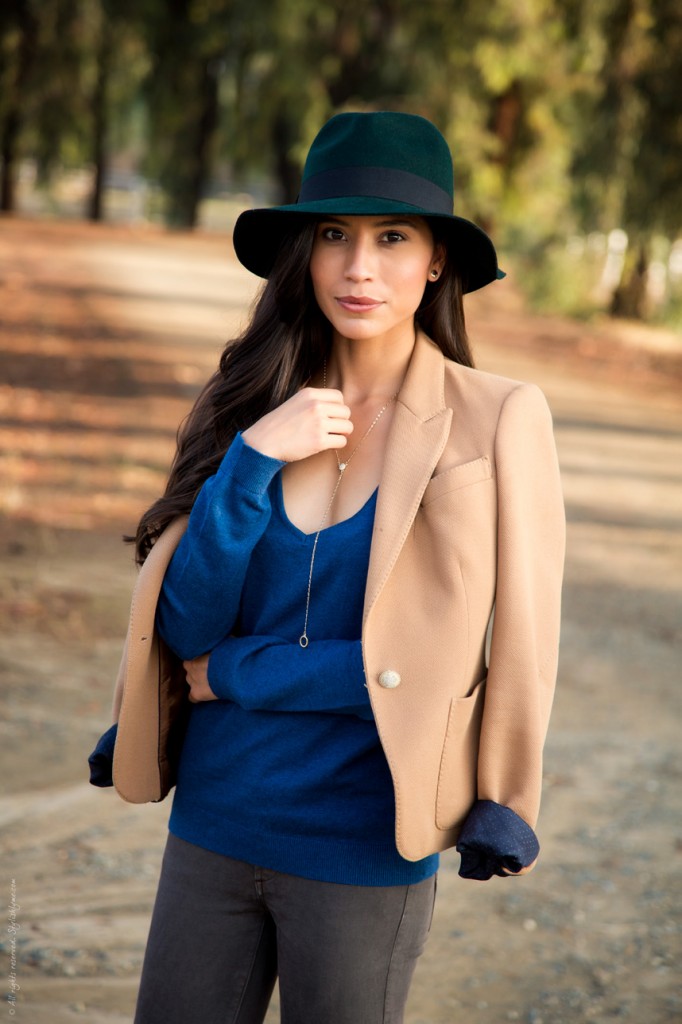 A Stylish Way to Wear a Fedora Hat this Fall & Winter