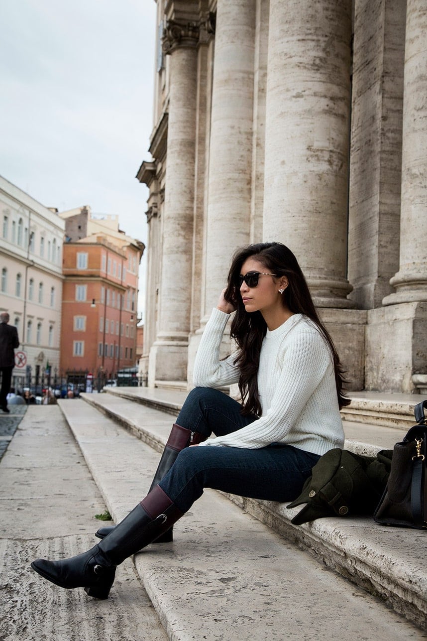 What to Wear while traveling in Italy in November- Visit Stylishlyme.com for more outfit inspiration and style tips