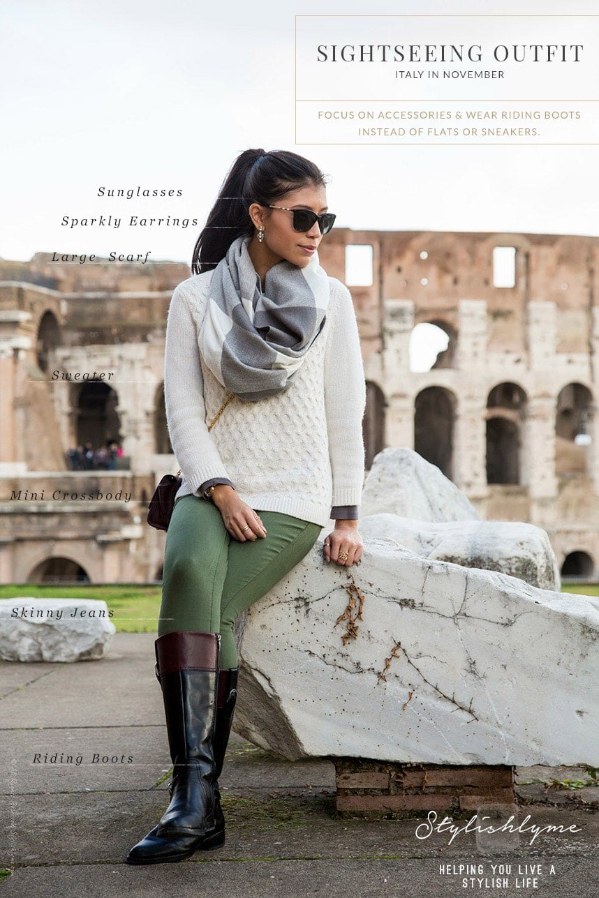 What to Wear in Italy When Sightseeing - A Stylish Outfit