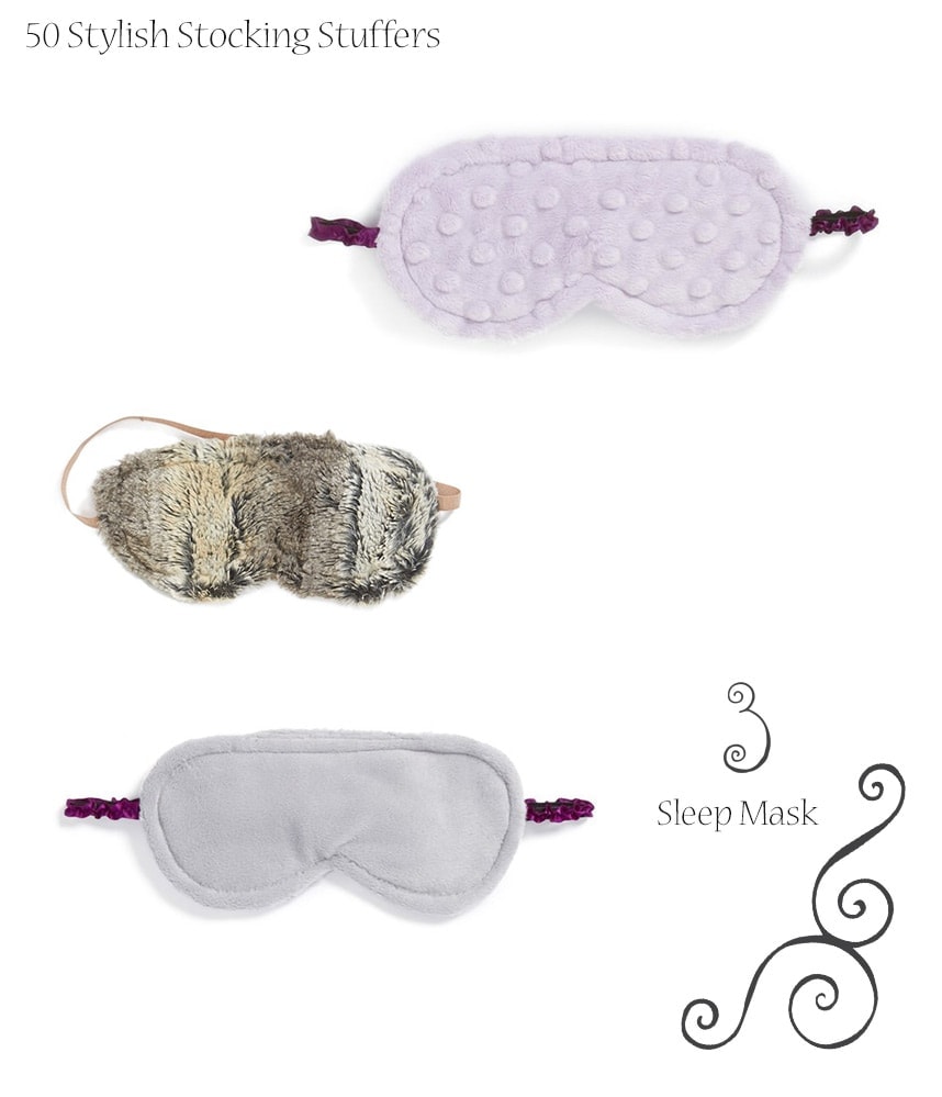 50 Stylish Stocking Stuffers for Women #3 Sleeping Mask- Christmas GIfts