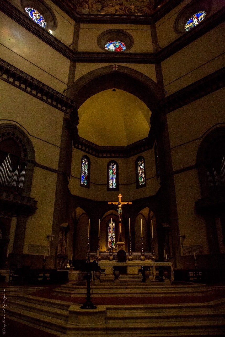 Inside Cathedral of Saint Mary of the Flower