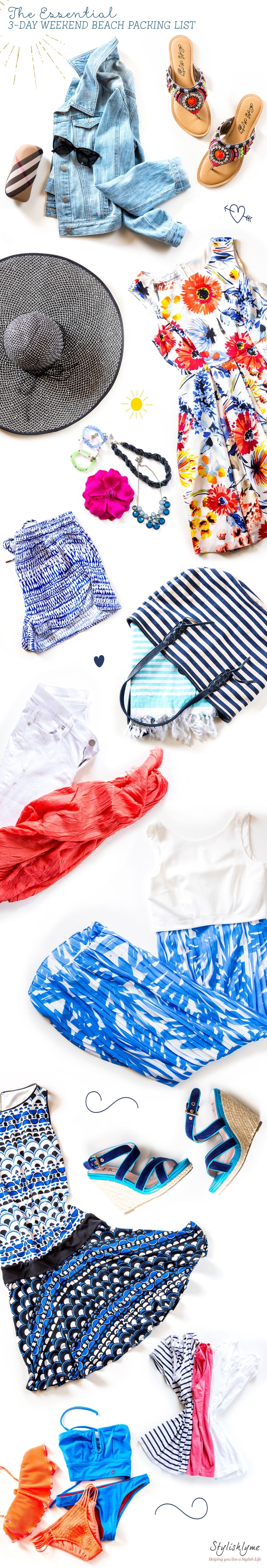 The Essential 3-Day Weekend Beach Packing List