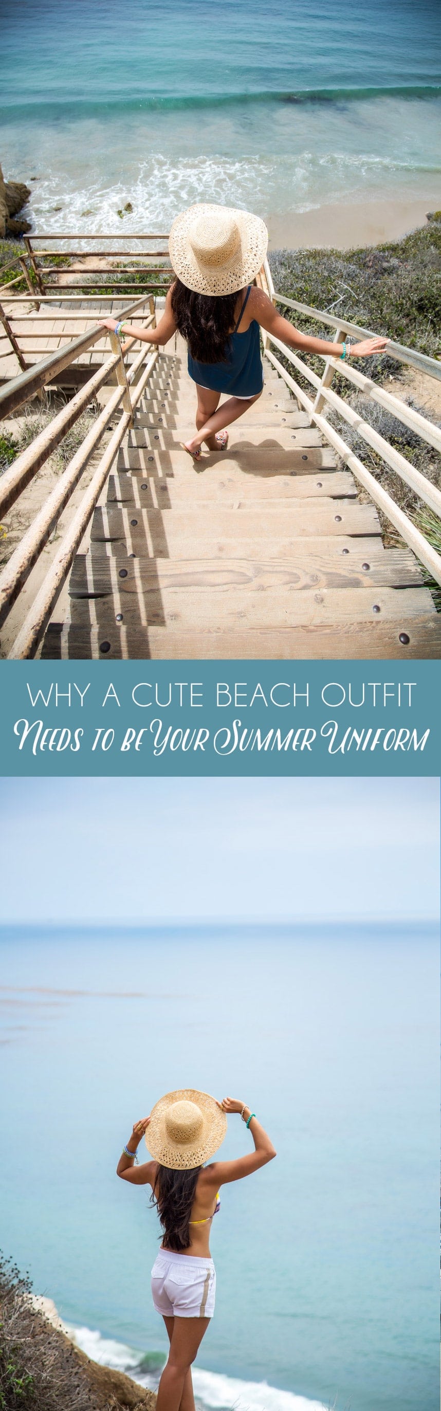 Why a Cute Beach Outfit Needs to be Your Summer Uniform - Visit stylishlyme.com to view more style photos and read style tips on cute beach outfits 