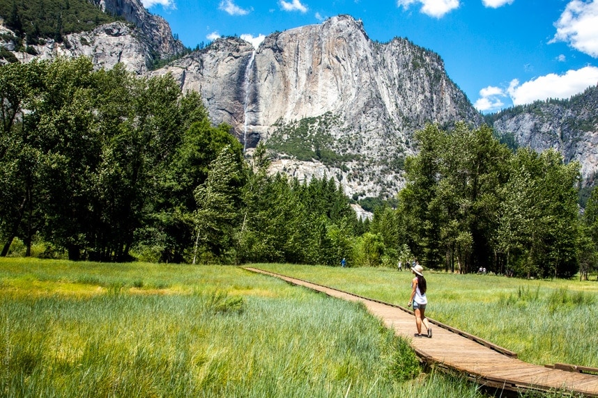 Yosemite meadows - California - Visit Stylishlyme.com to view the Unforgettable Yosemite Day Trip Guide 