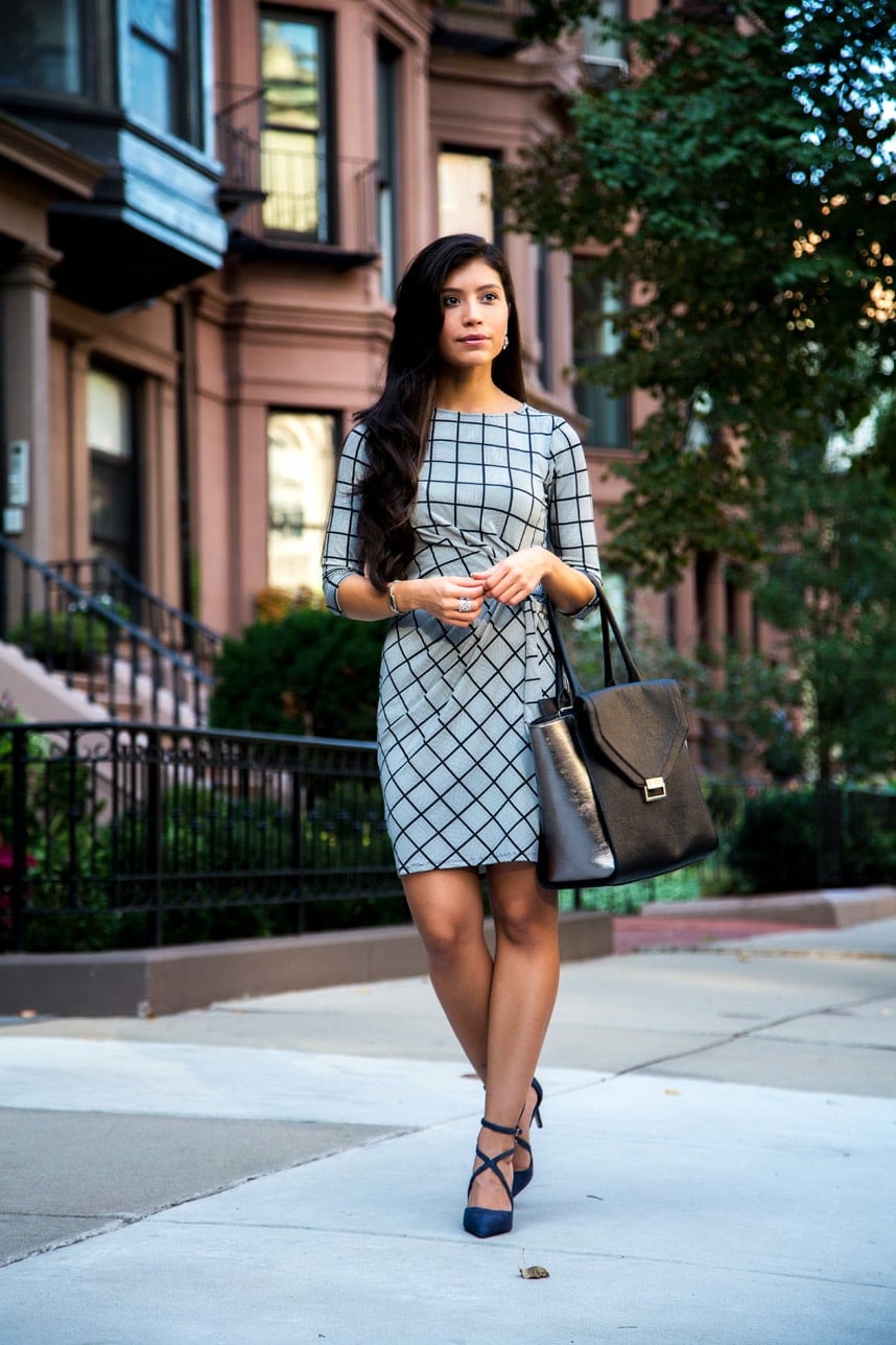 Pretty Work Outfit - Visit Stylishlyme.com to read some style tips on how to dress professionally