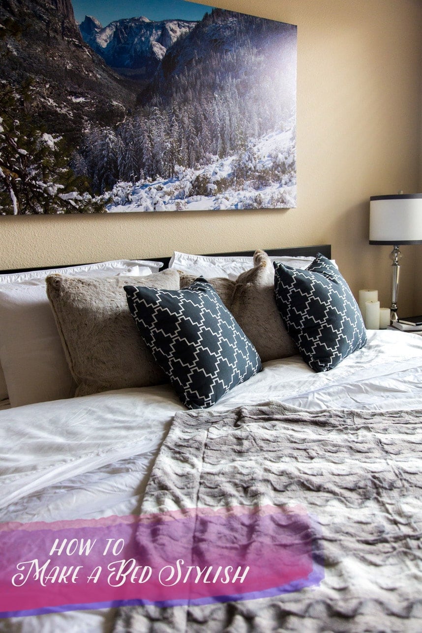 How to Make a Bed - Visit Stylishlyme.com to view tips on how to make a bed stylish!